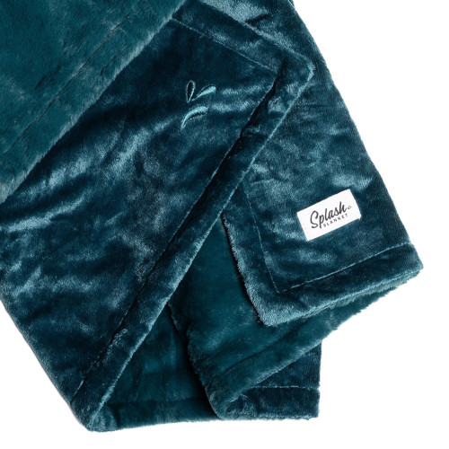 Splash Blanket Waterproof Furlush Emerald Green