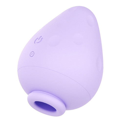 Bella Purple Berry Shaped Suction Vibrator