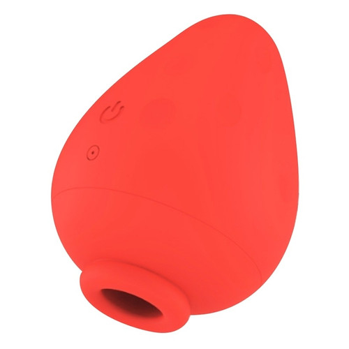 Bella Red Berry Shaped Suction Vibrator