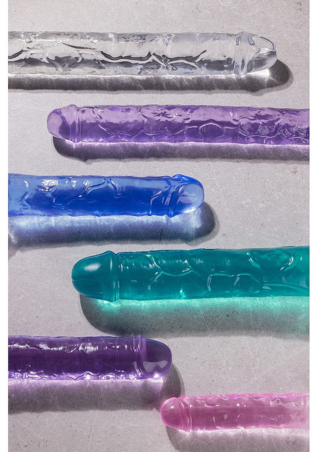 RealRock Crystal Clear Straight Realistic 5 Inch Dildo by Shots