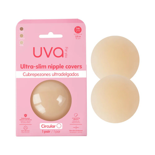 UVA Circular Nipple Covers-Nude