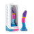 Avant D1 Silicone Dildo Hot N Cool Colors by Blush Novelties