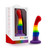 Avant Gay Pride P1 Silicone Dildo Freedom Colors