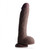 TrueTouch Jamal SkinTech Realistic 10 Inch Brown Dildo