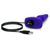 b-Vibe Trio Vibrating Butt Plug with Remote-Purple