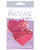 Pastease Reversible Sequin Heart Nipple Pasties-Hot Pink/Matte