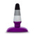 Avant Asexual Pride P7 Silicone Anal Plug Ace by Blush Novelties