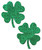 Pastease 4 Leaf Clover Glittering Shamrocks Nipple Pasties