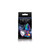 Rear Assets Multi-Color Clear Heart Aluminum Anal Plug