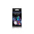 Rear Assets Multi-Color Aluminum Anal Plug with Round Clear Gem