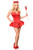 Daisy Corsets Red Devil Corset Dress Costume Daisy Corsets Red Devil Corset Dress Costume