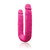 Colours DP Pleasures Firm Double Dildo-Pink