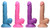 Pop Peckers 6.5 Inch Colorful Dildos by XR Brands