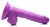 Pop Peckers 6.5 Inch Colorful Dildos by XR Brands-Purple