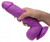 Pop Peckers 8.25 Inch Colorful Dildos by XR Brands-Purple