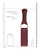 Shots Ouch! Halo Paddle-Burgundy