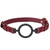 Shots Ouch! Halo Silicone Ring Gag-Burgundy
