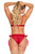 Sugar and Spice Ribbon Tie Bra and Panty Set-Red