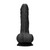 RealRock Ultra by Shots Realistic 8 Inch Dong with Testicles-Black