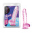 Naturally Yours 6 Inch Crystalline Dildo-Rose