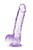 Naturally Yours 6 Inch Crystalline Dildo-Amethyst