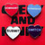Geeky and Kinky Set of 4 Heart Pins #5