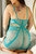 Euphoria Stripe Pattern Net Dress by Fantasy Lingerie