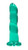 RealRock Crystal Clear Non Realistic 7 Inch Dildo by Shots-Turquoise