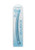 RealRock Crystal Clear Non Realistic Double Ended Dildo by Shots-Blue