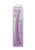 RealRock Crystal Clear Non Realistic Double Ended Dildo by Shots-Purple
