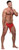 Men's Novelty Squeaker Elephant G-String-Red