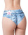 Mememe Light Denim Jeans Printed Thong