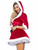 Mrs. Claus Hooded Dress Costume