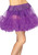 Layered Tulle Petticoat Costume Skirt-Purple