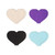 Pretty Pasties 4 Pair Heart I Assorted Nipple Covers