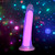 Lollicock 7" Glow In The Dark Silicone Dildo-Pink