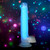 Lollicock 7" Glow In The Dark Silicone Dildo with Balls-Blue