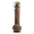 Evolved Full Monty Thrusting Twirling Vibrating Dildo-Dark