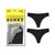 Bonks Black Magic Classic Thong Packaged Emergency Underwear-Black Magic