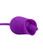 Licking Rose Vibrator with Thrusting Tail-Purple