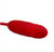 Licking Rose Vibrator with Thrusting Tail-Red