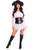 Daisy Corsets 4 Piece Pirate Corset Costume-White