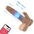 Colter App Controlled Realistic Thrusting Dildo Vibrator with Clit Licker