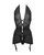 Allure Lingerie Savannah Black Garter Mini Dress Set