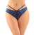 Navy Blue Kalina Strappy Lace Thong by Fantasy Lingerie