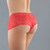 Allure Lingerie Adore Candy Apple Crotchless Panty-Red