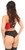 Lavish Red Patent Short Bustier Top by Daisy Corsets