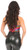 Lavish Rainbow PVC Glitter Lace Up Bustier Top by Daisy Corsets