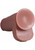 RealRock Realistic Extra Thick 10 Inch Dildo with Balls-Flesh