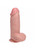 RealRock Realistic Extra Thick 8 Inch Dildo with Balls-Flesh